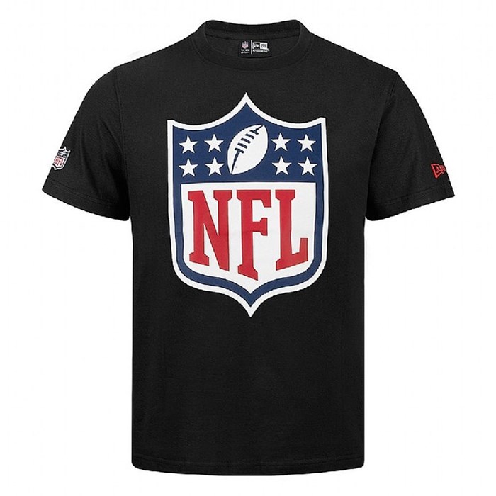 NFL Team Logo Miesten T-paita Mustat - New Era Vaatteet Halpa hinta FI-956401
